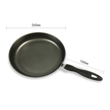 Load image into Gallery viewer, 26cm Metal Non-stick Restaurant Kitchen Cooking Egg Steak Flat Fry Pan viorsa
