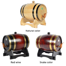 Load image into Gallery viewer, Wholesale 3L /1.5L Oak Pine Wine Barrel Storage Special Barrel Storage
