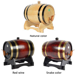 Wholesale 3L /1.5L Oak Pine Wine Barrel Storage Special Barrel Storage