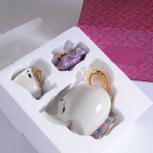 Load image into Gallery viewer, New Cartoon Beauty And The Beast Teapot Mug Mrs Potts Chip Tea Pot
