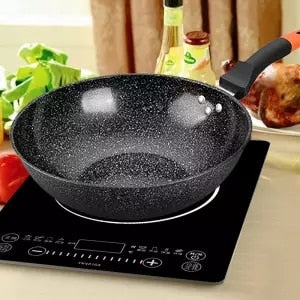 Pan Maifan Stone Wok Non-stick Pan No-smoke Induction Cooker Gas
