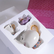 Load image into Gallery viewer, New Cartoon Beauty And The Beast Teapot Mug Mrs Potts Chip Tea Pot
